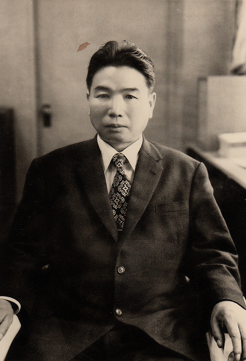 昭和47年　庄田範雄氏、第6代校長に就任