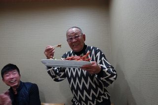 野々村監督を囲んで北陽サッカー部56年会 関西大学北陽高校同窓会